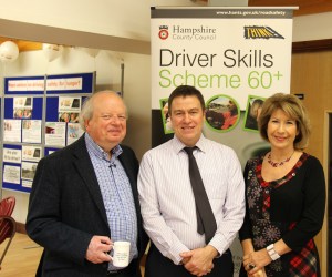 Graham Mylward with Jennie Bond and John Sergeant